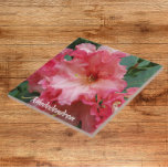Rosa Rhododendron Bloom Blommigt Kakelplatta<br><div class="desc">Keramisk platta med fotobilden av en fantastisk rosa Rhododendron-blomma. En underbar,  blommigt design! Markera din ruta storlek. Gör en söt köksbagge!</div>