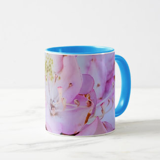 Rosa Rhododendron Flower Mugg