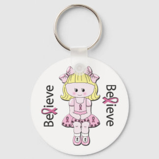 Rosa Ribbon Bonnie Keychain Nyckelring