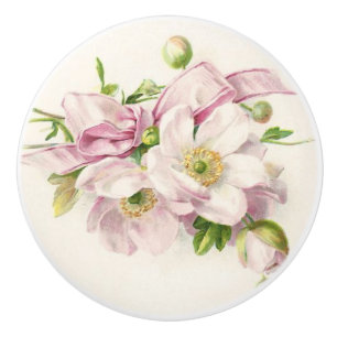 Rosa Ribbon Bouquet Knopp