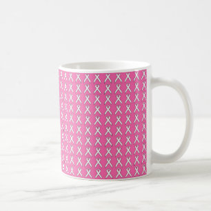 Rosa Ribbon Breast Cancer Awareness Mugg
