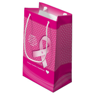 Rosa Ribbon Breast Cancer Awareness Self-Care Kärl