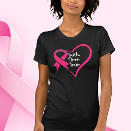 Rosa Ribbon Breast Cancer Awareness T- Shirt T