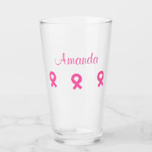 Rosa Ribbon Breast Cancer (Namn) 4Amanda