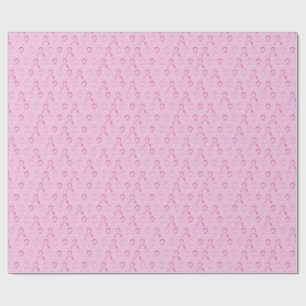 Rosa Ribbon, Breast Cancer, Support, Gift, Presentpapper