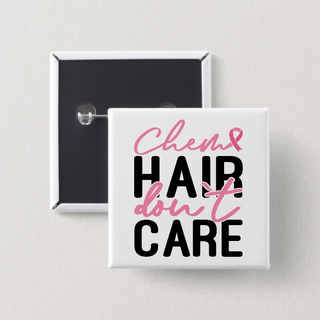 Rosa Ribbon Chemo Knapp (Framsida & baksida)