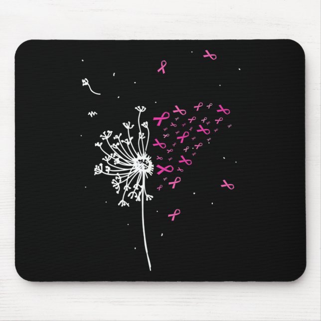 Rosa Ribbon Coola Breast Cancer Awareness Musmatta (Framsidan)