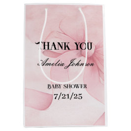  Rosa Ribbon Coquette Girl Baby Shower
