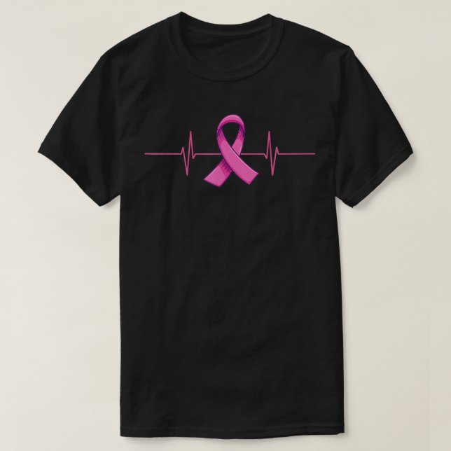Rosa Ribbon Fighter Manar W T Shirt (Design framsida)