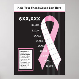 Rosa Ribbon Fundising Poster