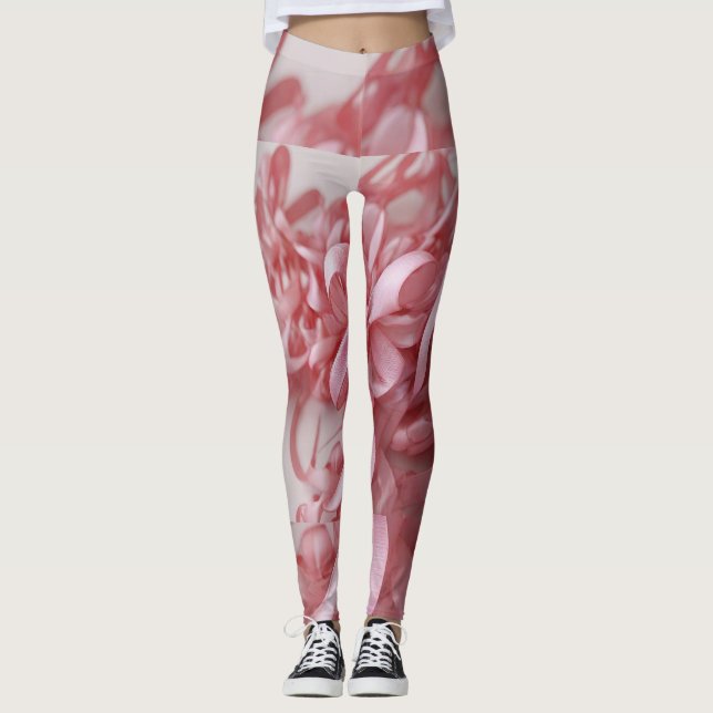 Rosa Ribbon Legging (Framsida)