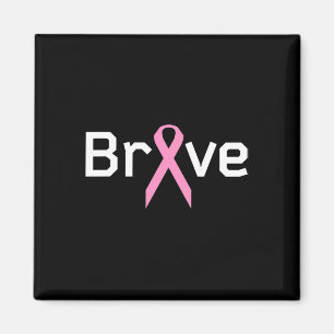 Rosa Ribbon Modig Worlds Cancer Survivor Support A Magnet