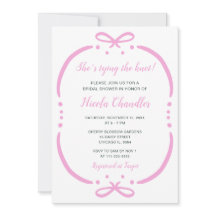 Rosa Ribbon Möhippa