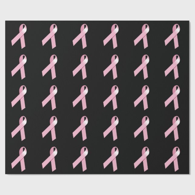Rosa Ribbon Support Breast Cancer Awareness Presentpapper (Platt)