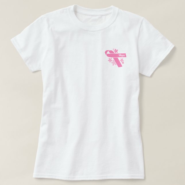 Rosa Ribbon Tröja (Design framsida)