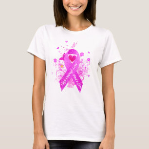 Rosa Ribbon Vintage T Shirt