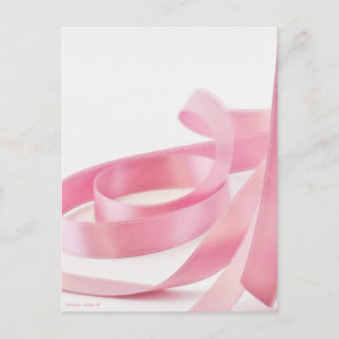 Rosa Ribbon Vykort