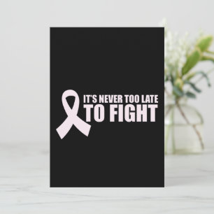 Rosa Ribbon Women Cancer Awareness Breast Cancer Inbjudningar