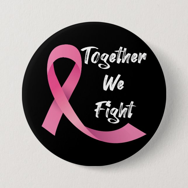 Rosa Ribbon Women Cancer Awareness Breast Cancer Knapp (Framsida)