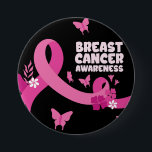 Rosa Ribbon Women Cancer Breast Cancer Awareness Knapp<br><div class="desc">Rosa Ribbon Women Cancer Awareness Breast Cancer</div>
