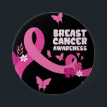 Rosa Ribbon Women Cancer Breast Cancer Awareness Knapp<br><div class="desc">Rosa Ribbon Women Cancer Awareness Breast Cancer</div>