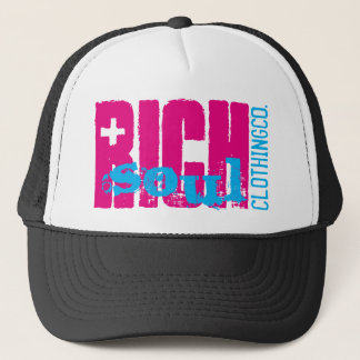 Rosa rik hatt truckerkeps