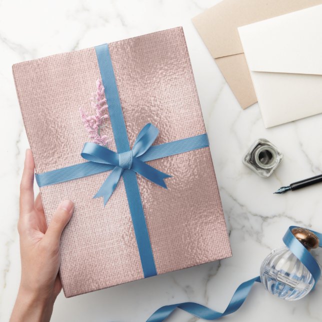 Rosa  Ro Guld-födelsedag Presentpapper (Gifting)