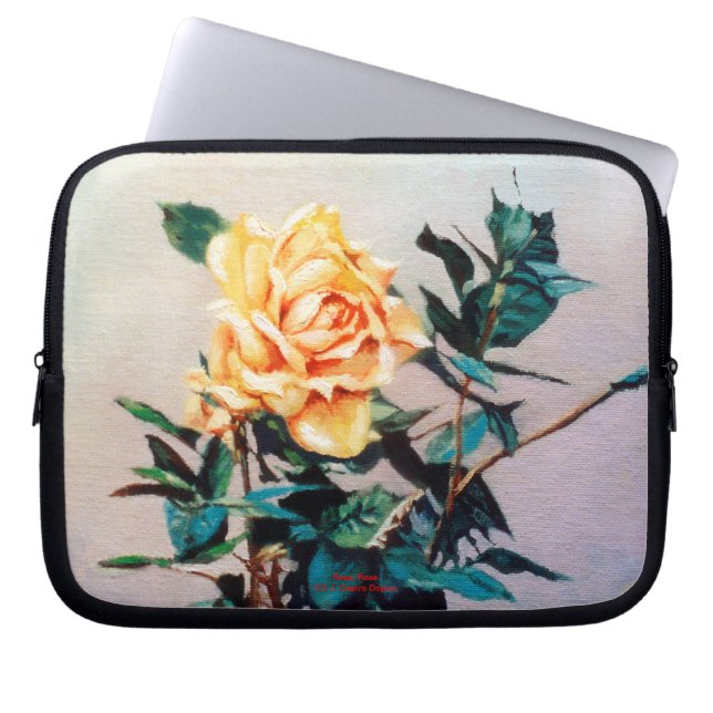 Rosa/Ro Laptop Fodral (Framsidan)