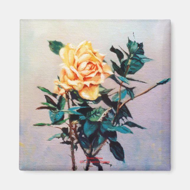 Rosa/Ro Magnet (Framsidan)