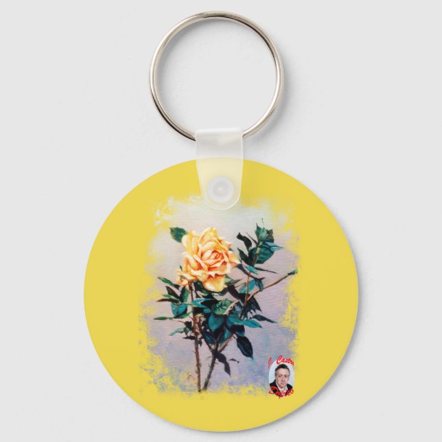 Rosa/Ro Nyckelring (Framsida)