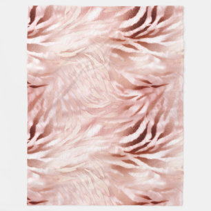 Rosa  Ro Zebra Animal Fleecefilt