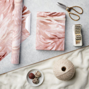 Rosa Ro Zebra Animal Presentpapper