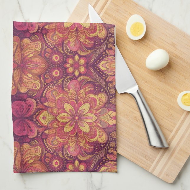 Rosa Road Resa Kitchen Towel Kökshandduk (Vikt i Fjärdedel)