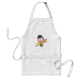 Rosa Robin Bird Apron Förkläde
