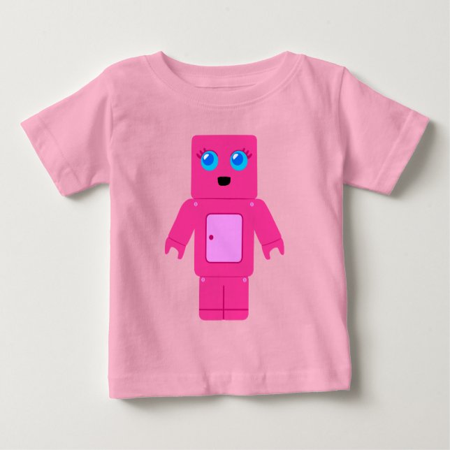 Rosa Robot Tröja (Framsida)