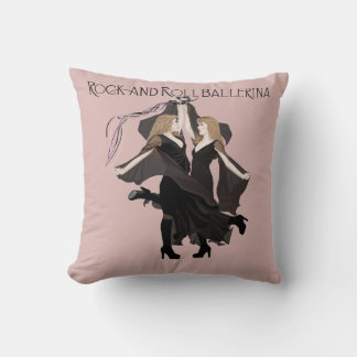 Rosa Rock and roll Ballerina Pillow Kudde
