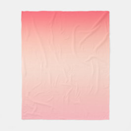 Rosa röd och gult färg övertoningsbakgrund fleecefilt