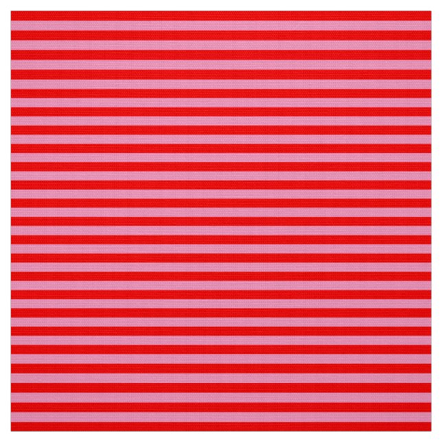 Rosa röd trädgårdsroligt tyg (Provkarta)