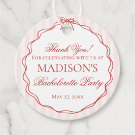 Rosa & Röda Hjärtan Underkläder Möhippa Fest Gåvor Etiketter