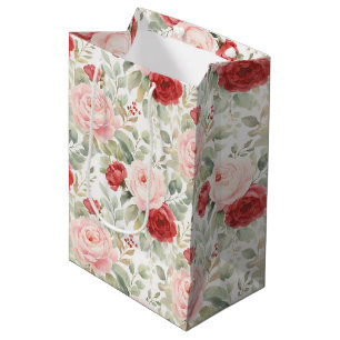 Rosa röda rosor Blommig bröllopsdusch