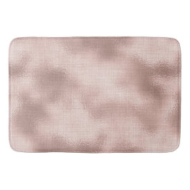 Rosa Rodnad Rosguld Bröllopsfest Badrumsmatta