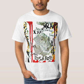 Rosa Rojo utslagsplatsskjorta Tee Shirt
