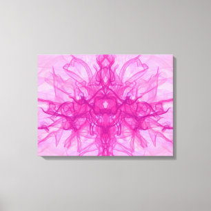 ROSA ROKE - Modern och abstrakt Fractal Art - Canvastryck