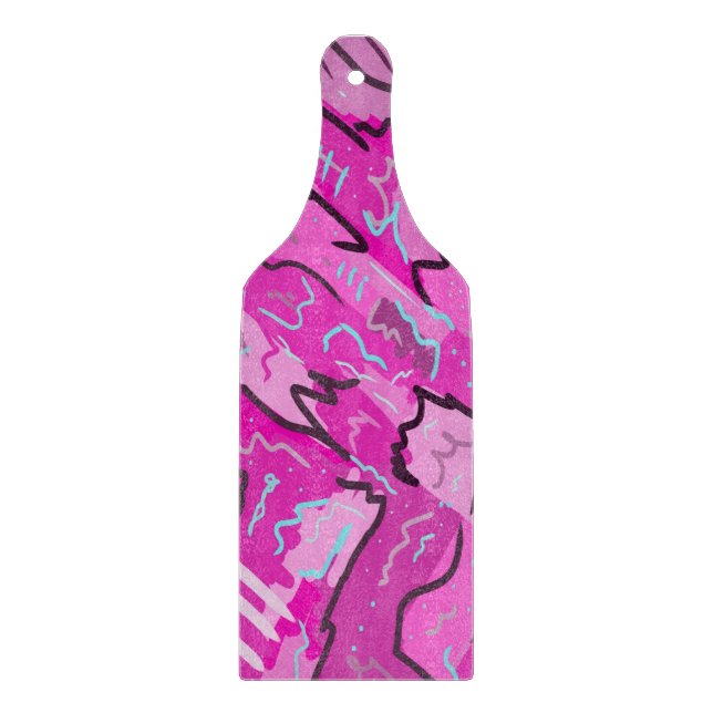 Rosa! Roligt med Abstrakt Art (Framsidan)