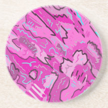 Rosa! Roligt med Abstrakt Art