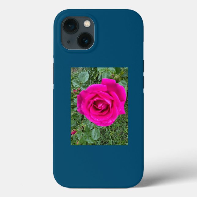 Rosa ros#3 iPhone/iPad-fall (Baksida)