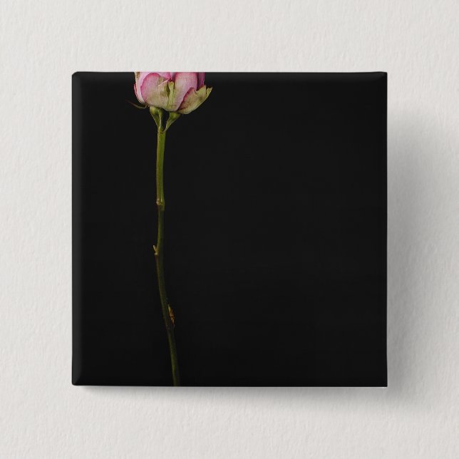 Rosa ros 3 knapp (Framsida)