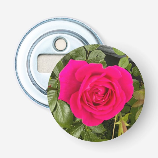 ROSA ROS 4 FLASKÖPPNARE (Framsidan)