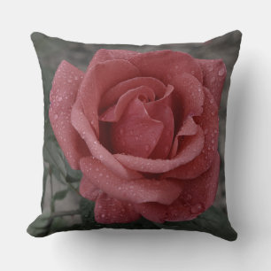 Rosa ros Alla hjärtans dag Dekorativ kudde