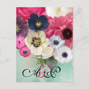 ROSA ROS,ANEMONFLÖDESMONOGRAM Spara datum Meddelande Vykort